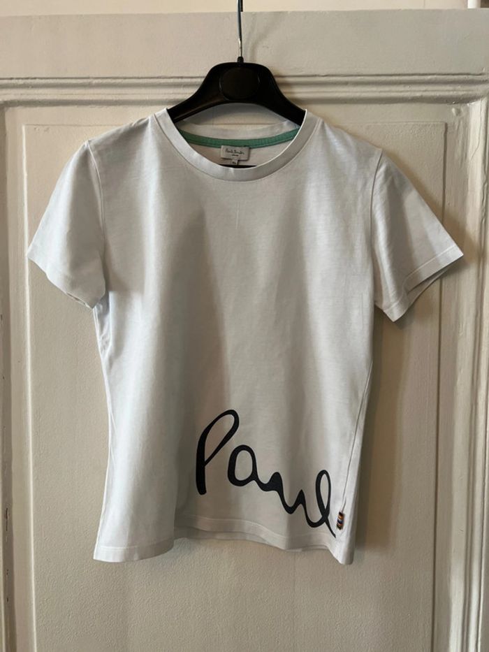 T-shirt blanc manches courtes 10 ans - Paul Smith