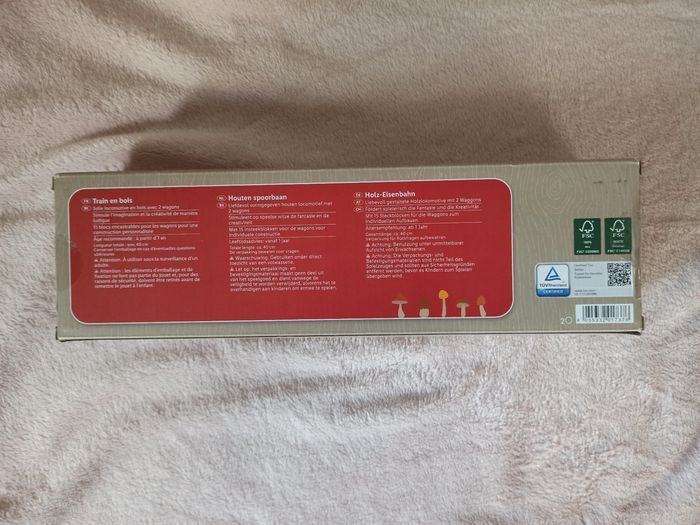 Train en bois neuf - photo numéro 3