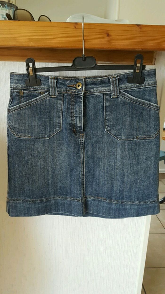 Jupe en jean camaieu