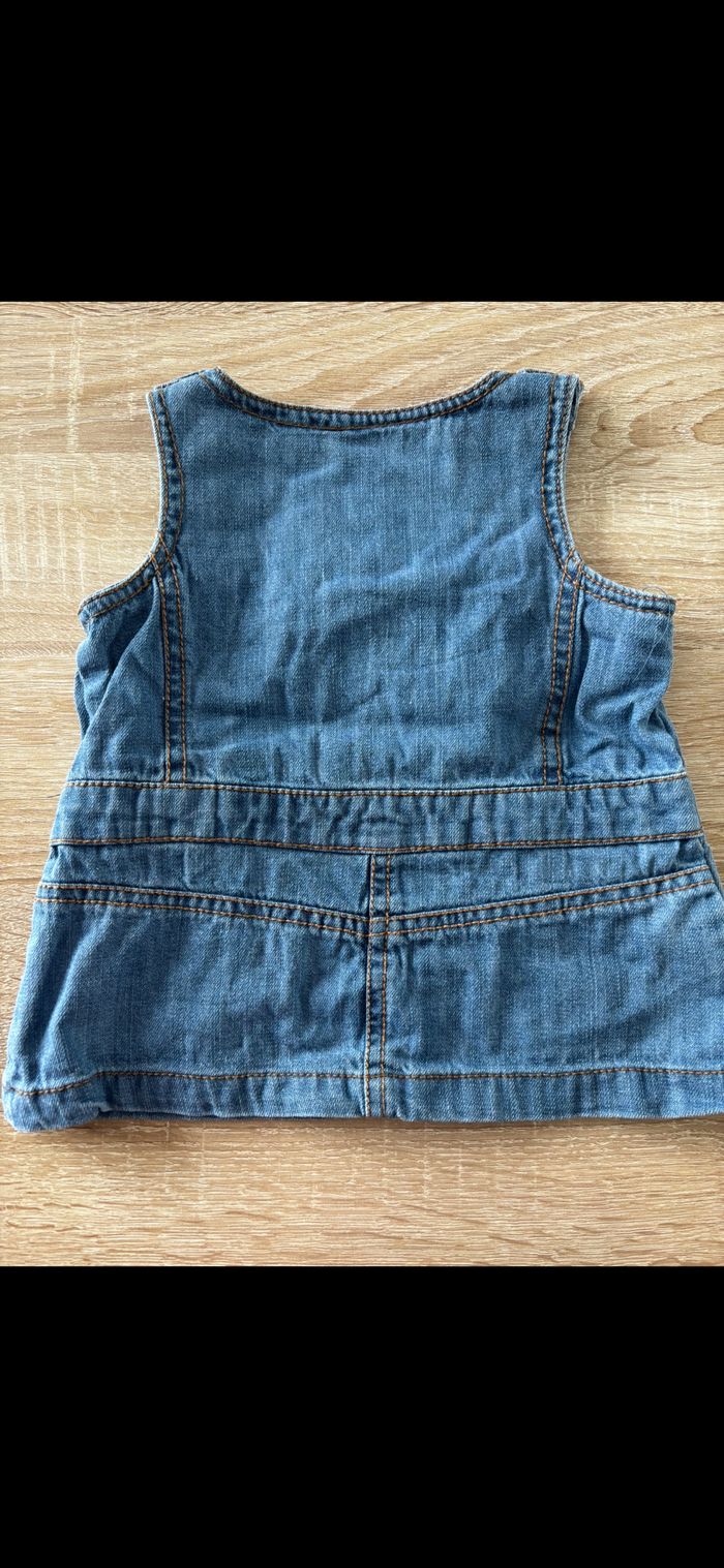 Ensemble robe en jean Minnie DISNEY t.3m - photo numéro 5