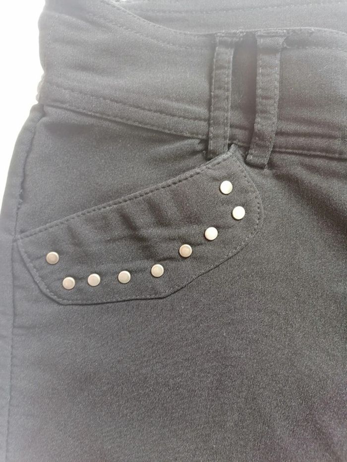 Pantalon noir taille 36 kiabi - photo numéro 2