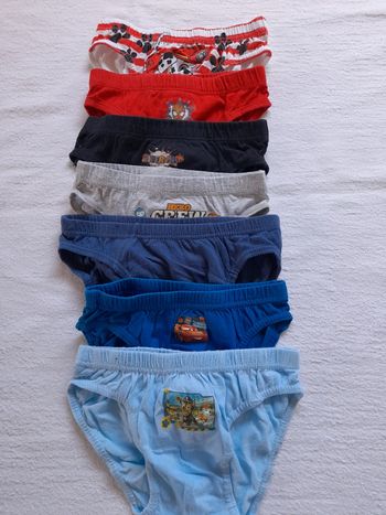 Lots de 7 slips