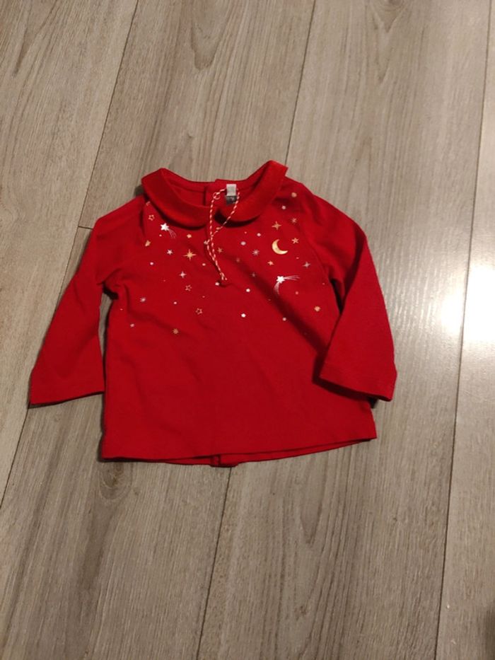 💐 haut fille neuf en 6 mois sergent major 💐