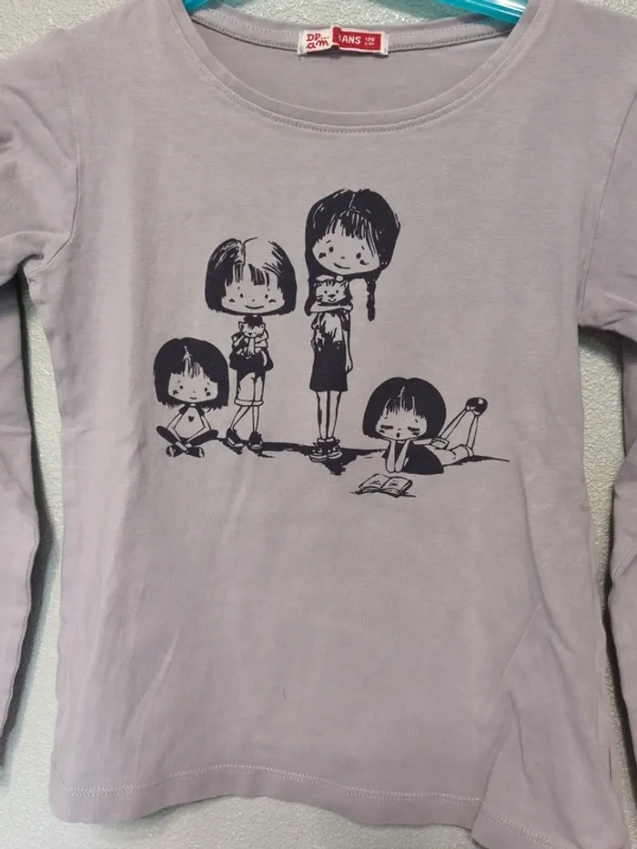 T-shirt fille 8 ans - photo numéro 3