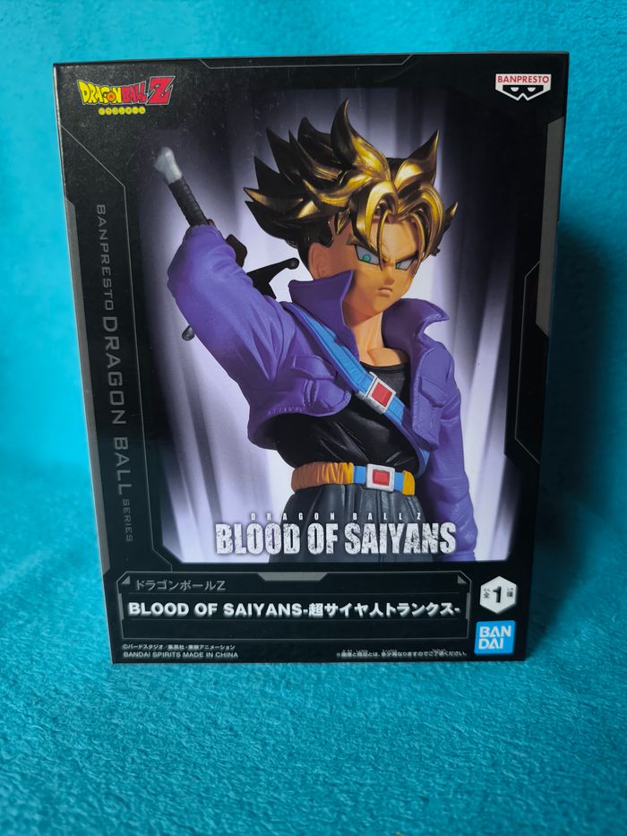 Figurine Dragon Ball Z – Trunks Super Saiyan – Blood of Saiyans – Officielle Japon
