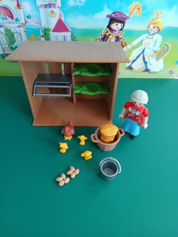 Playmobil fermière et son poulailler - photo numéro 3