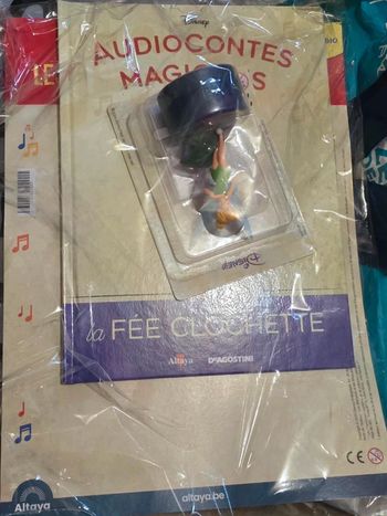 80. collection audiocontes Magiques Disney Altaya audio conte compte magic livre & figurine