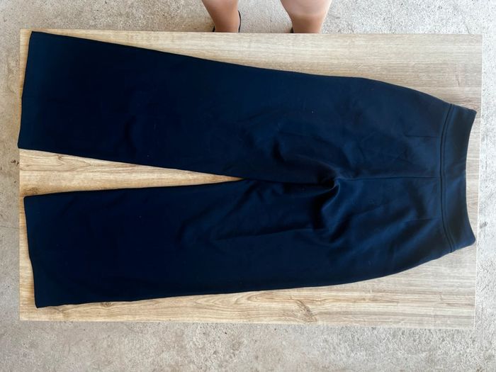 Pantalon droit ample bleu marine - photo numéro 4