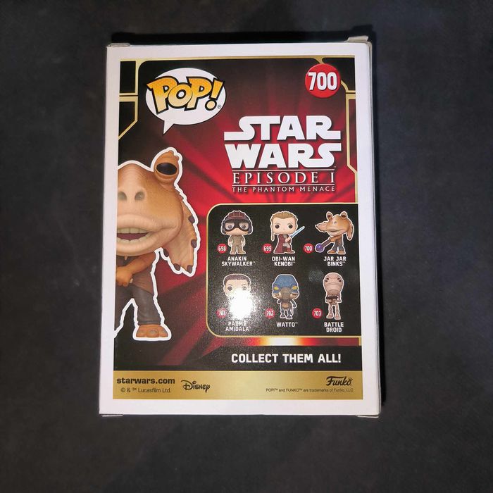 Funko Pop - Jar Jar Binks N°700 - Star Wars Ep1 - photo numéro 3