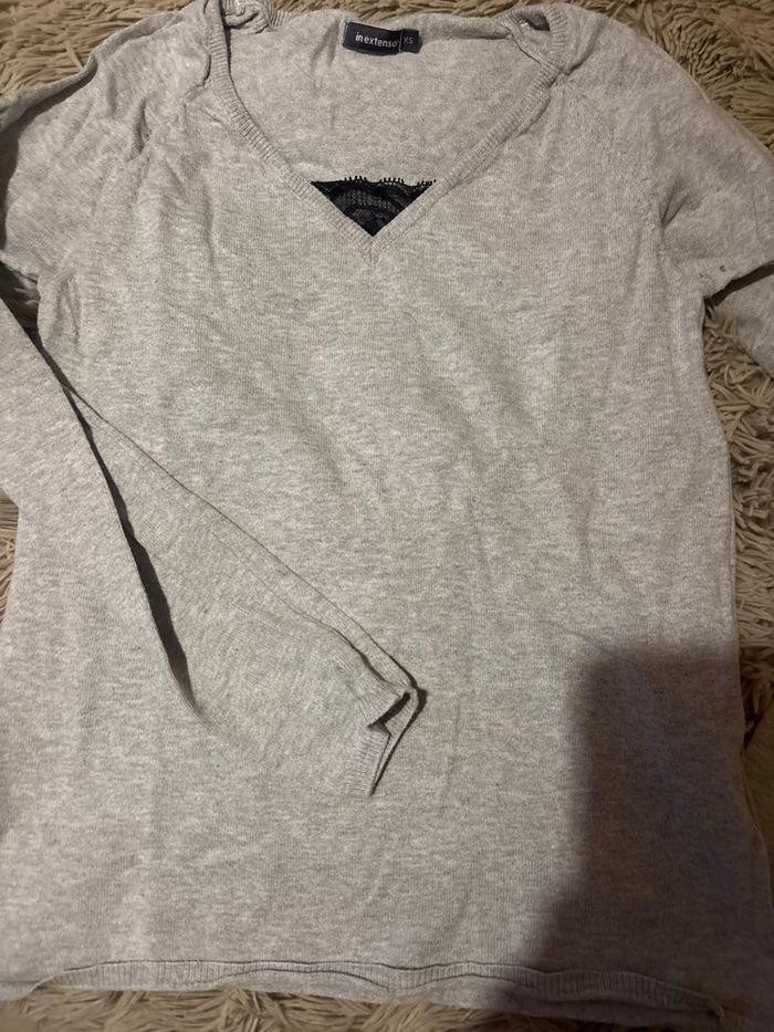 Pull col V - photo numéro 1