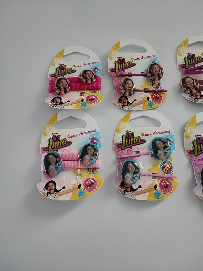 Lot  de pinces cheveux fille