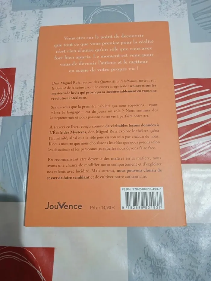 Livre Acteur de votre vie de Don Miguel Ruiz - photo numéro 2
