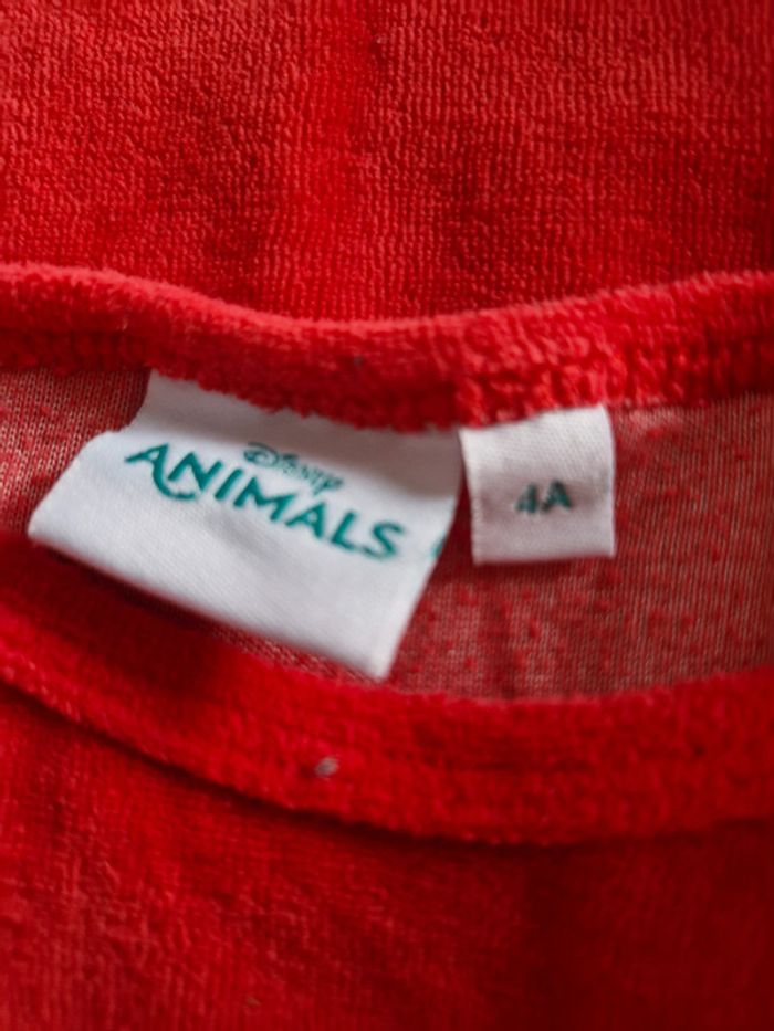 Ensemble pyjama 2 pièces enfant fille garçon 4 ans Disney Animals - photo numéro 5