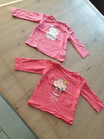 Lot de 2 tshirts 6 mois