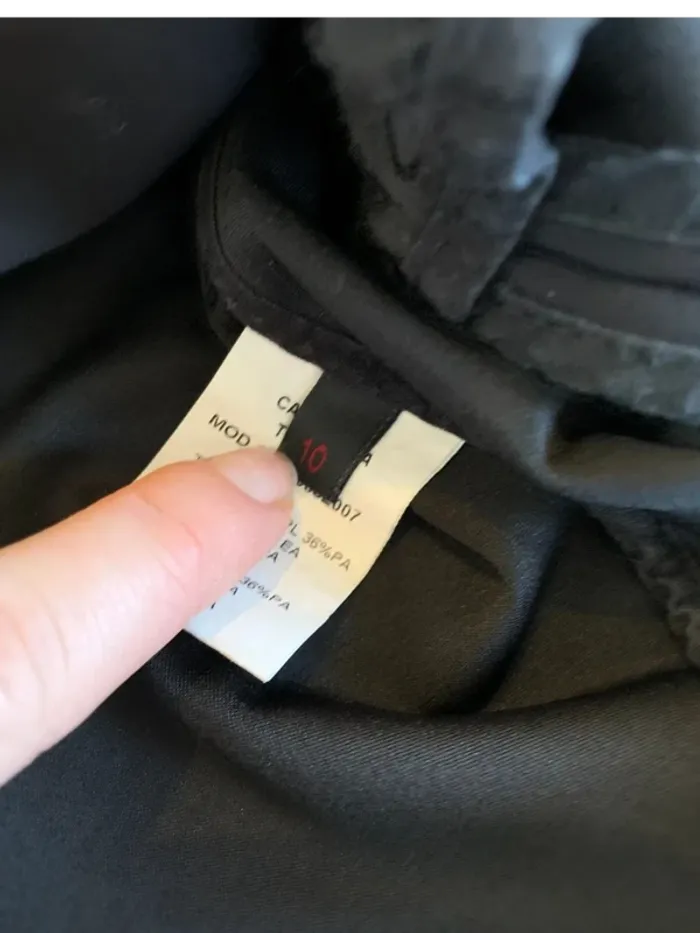 Veste de concours Cavalleria Toscana – Noir avec liseret rouge – Taille 10 ans - photo numéro 7