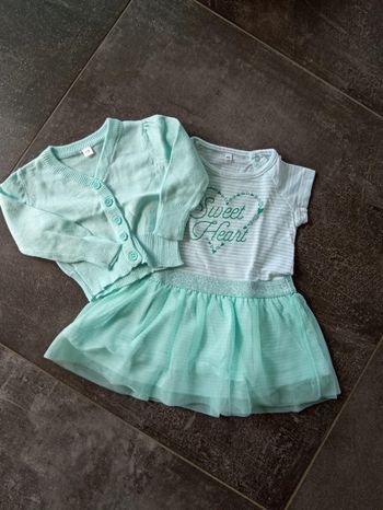 Ensemble robe + Gillet T68