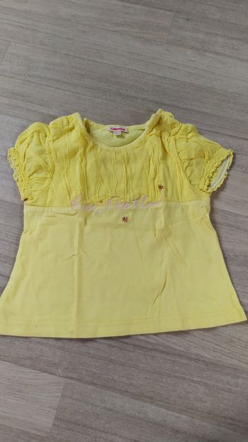 T-shirt jaune catimini