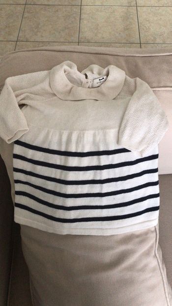 Robe marinière col pierrot cyrillus