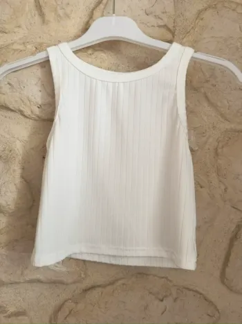 Débardeur blanc Shein - Taille XS