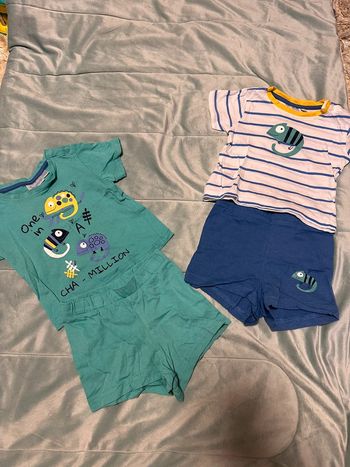 Lot de 2 Pyjama short