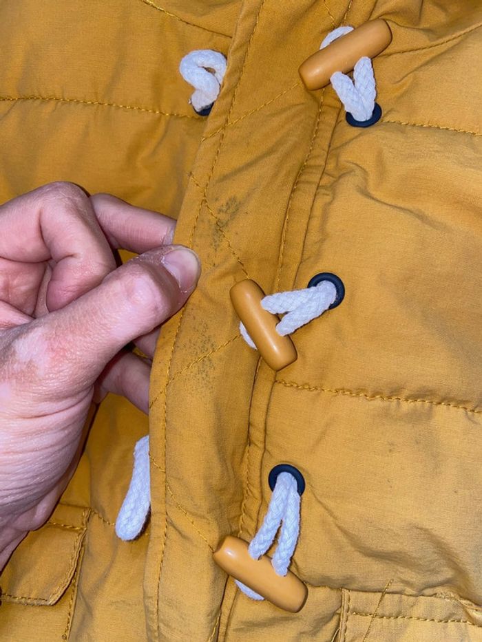 manteau chaud Obaibi  18 mois Tbe mais petites traces - photo numéro 2