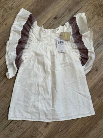 Robe d’été manche à volants mango kids 3/4 ans