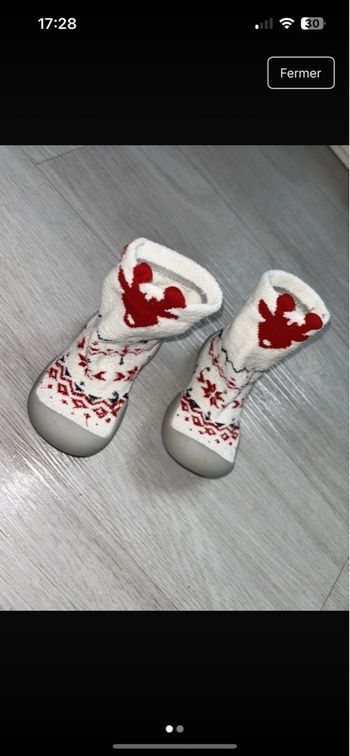 Chaussettes chaussons 20