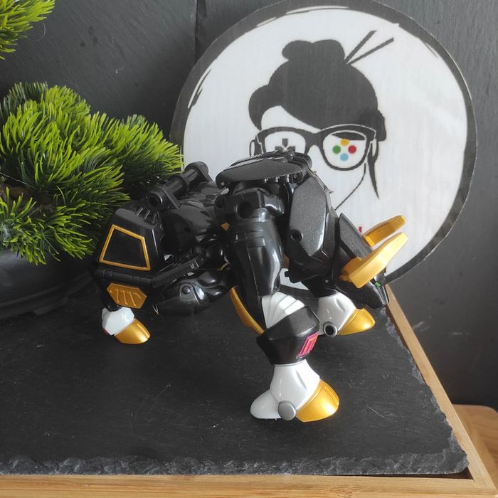 Power Rangers Black Zord Bull Wild Force Morphin Bandai #geektradepowerrangers - photo numéro 2