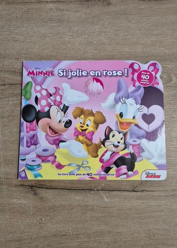 Livre à volets Minnie Si jolie en rose !