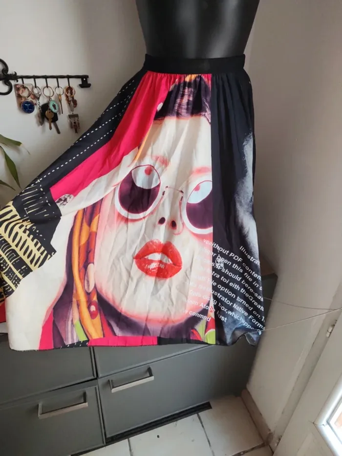 Jupe maxi chevilles taille 38