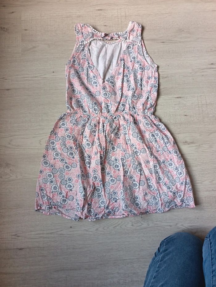 Robe été 14 ans in extenso fille magnifique dos en V avec noeud papillon - photo numéro 8