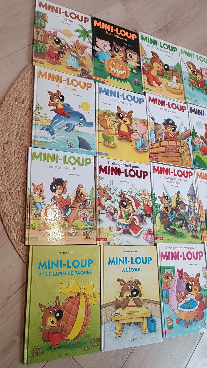 Gros lot de 20 BD livres Mini Loup 🐺 - photo numéro 2