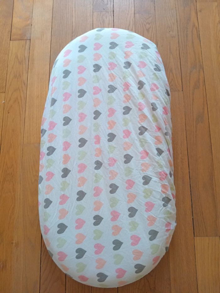 Matelas ovale No stress pour couffin réversible coton bio - photo numéro 13