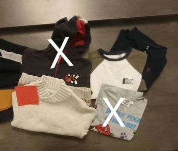 Lot 9 vêtements garçon OKAIDI -  6 ans