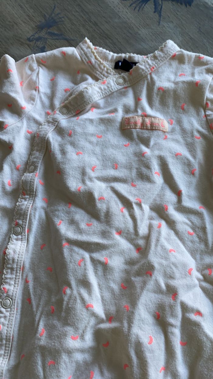 Lot de 2 Pyjama bébé fille leger - photo numéro 3
