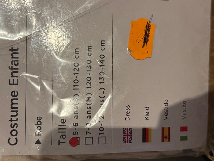 Vends déguisement pour Halloween. Robe de la poupée du film "Annabelle". - photo numéro 3