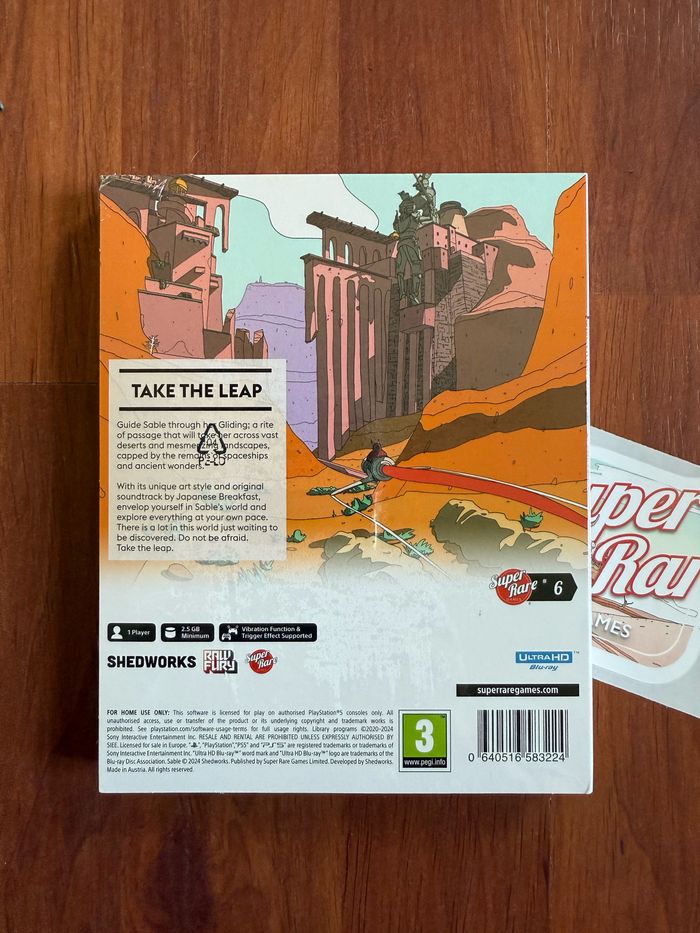 SRG#6 Sable - Jeu PlayStation 5 PS5 NEUF sous Blister - photo numéro 2