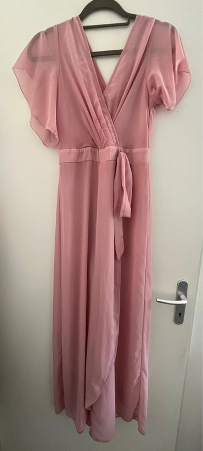 Combinaison fluide rose - Taille S - neuve