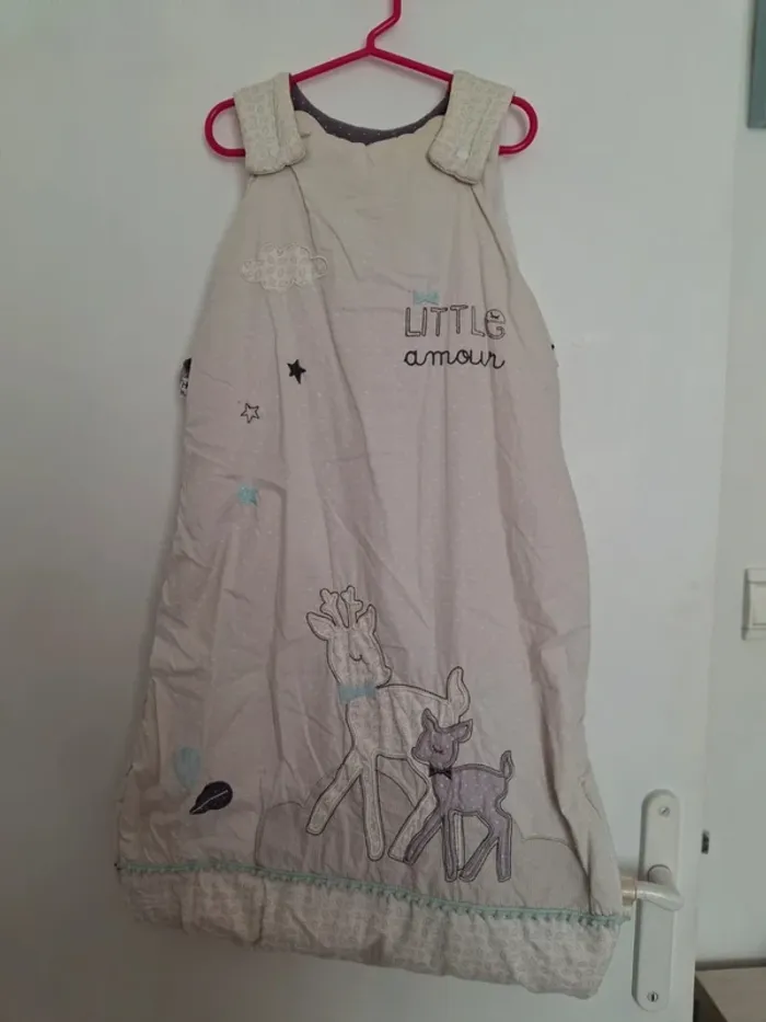 Grande gigoteuse turbulette sauthon baby little amour violet - photo numéro 5