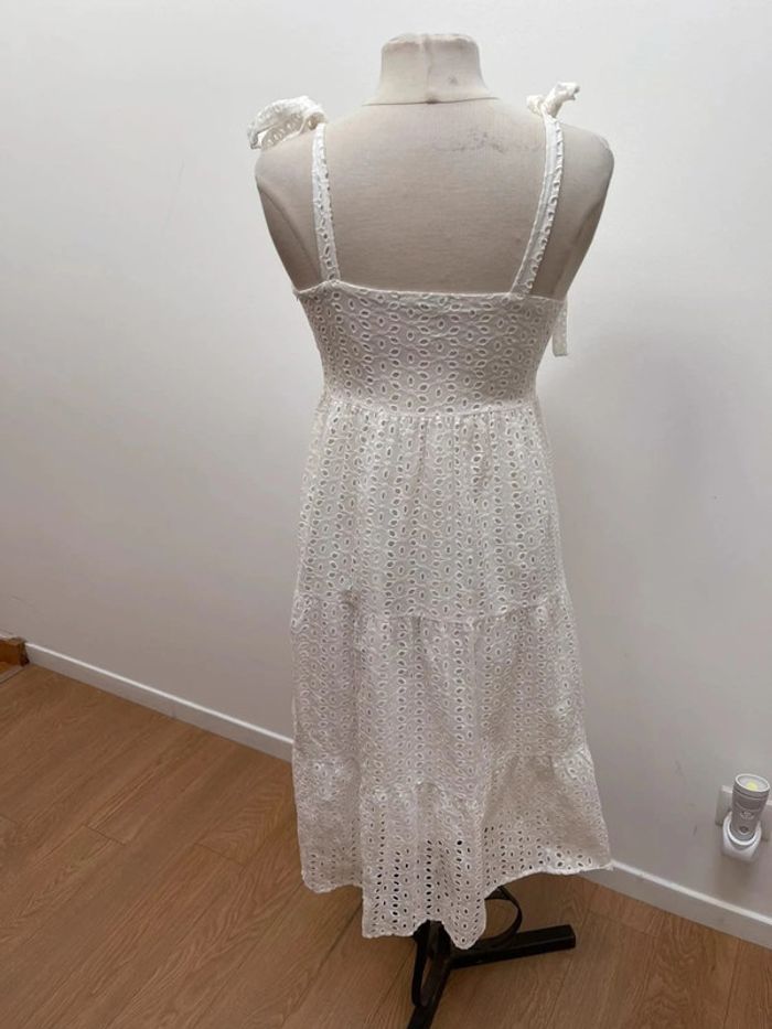 Magnifique Robe en dentelle anglaise neuve 🌸 M L 38 40 - photo numéro 7