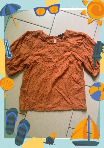 Blouse broderies