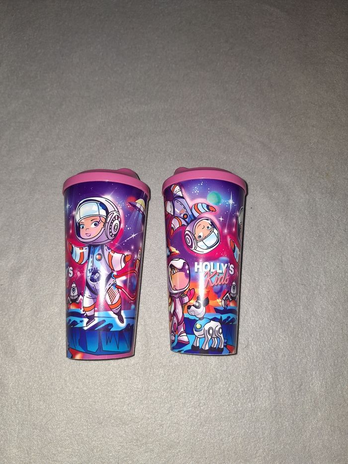 Lot 2 verres cup neuf