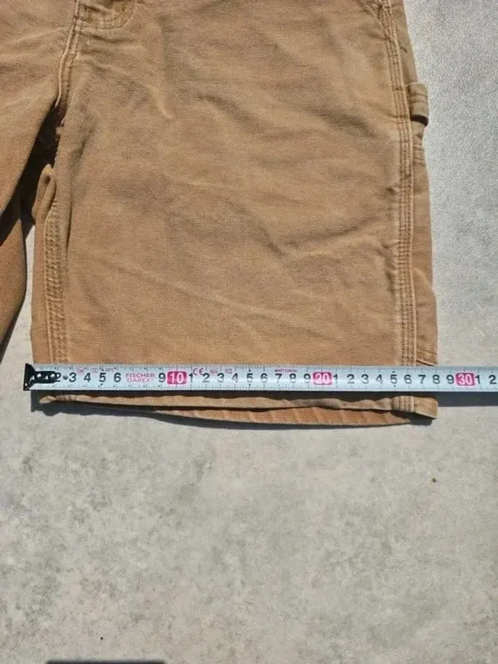 Short Carhartt W29 FR38 beige Homme Men SHO102 - photo numéro 5