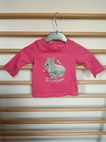 T-shirt manche longue pat et ripaton lapin