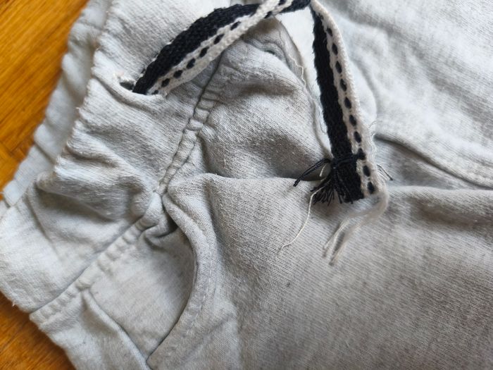 Lot de 2 pantalons joggings 6 mois garçon gris C&A tapé à l'oeil TAO - photo numéro 7