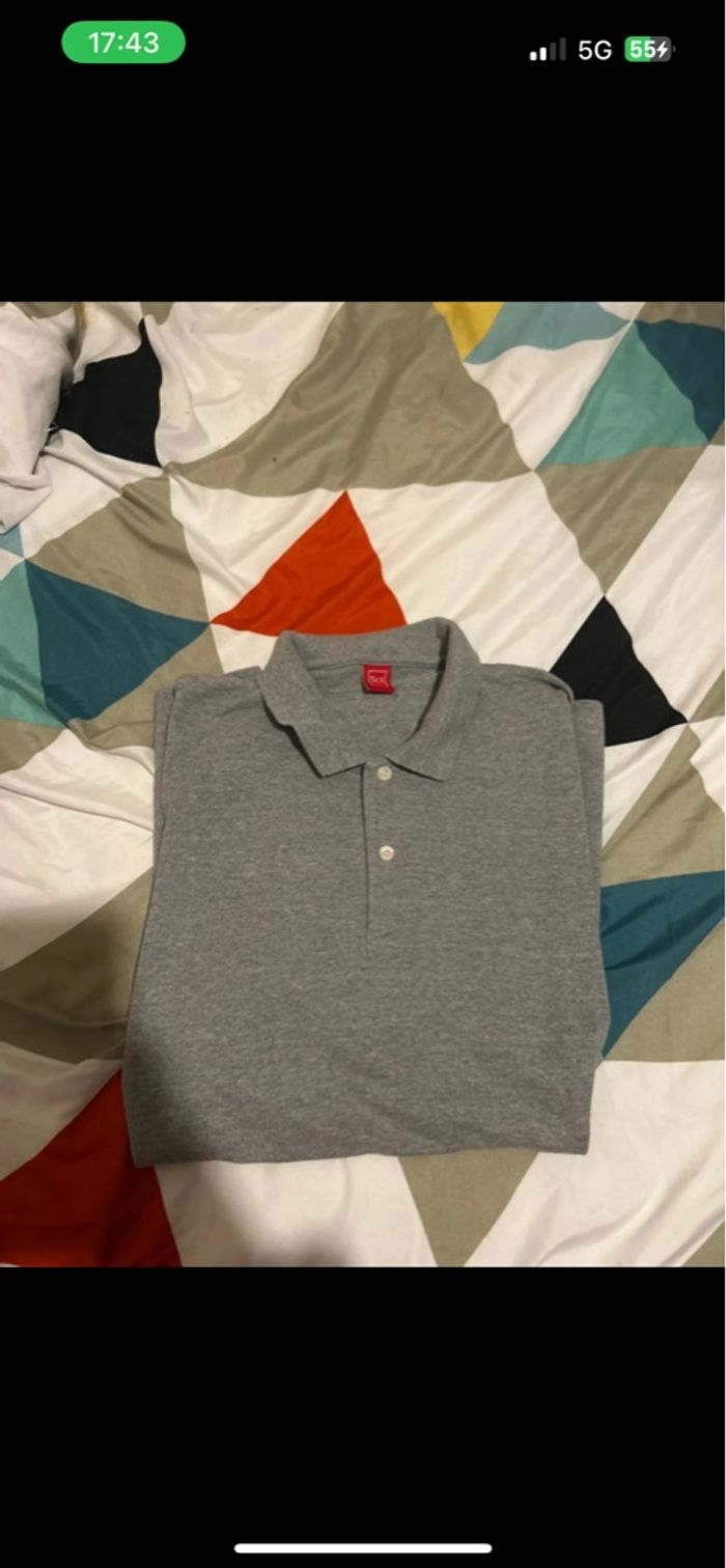 Polo gris - photo numéro 2