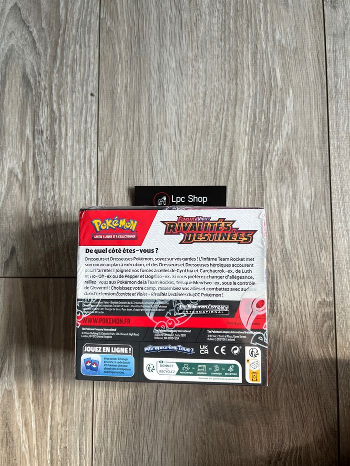 POKÉMON - DISPLAY EV10 RIVALITÉS DESTINÉES TEAM ROCKET - FR - NEUF & SCELLE - photo numéro 4