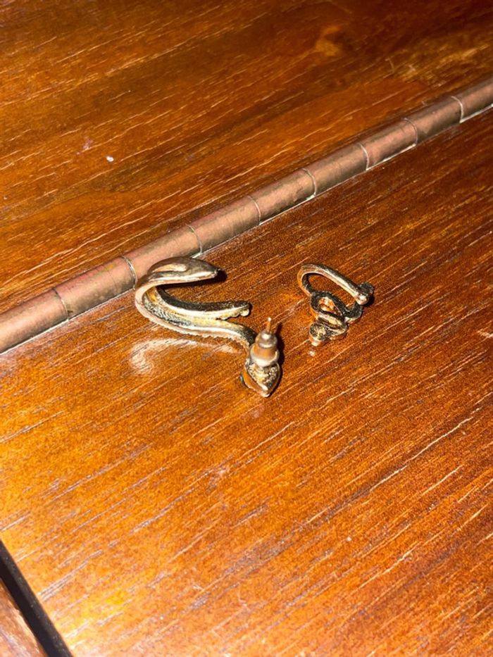 Boucles d’oreilles serpents - photo numéro 6