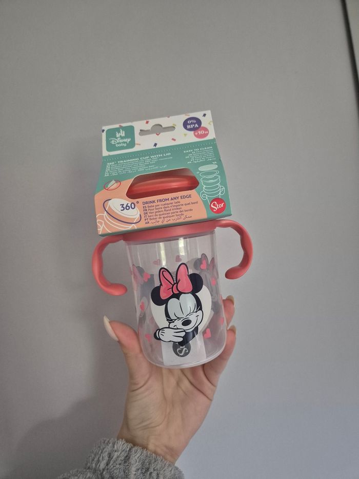 Gobelet apprentissage minnie disney