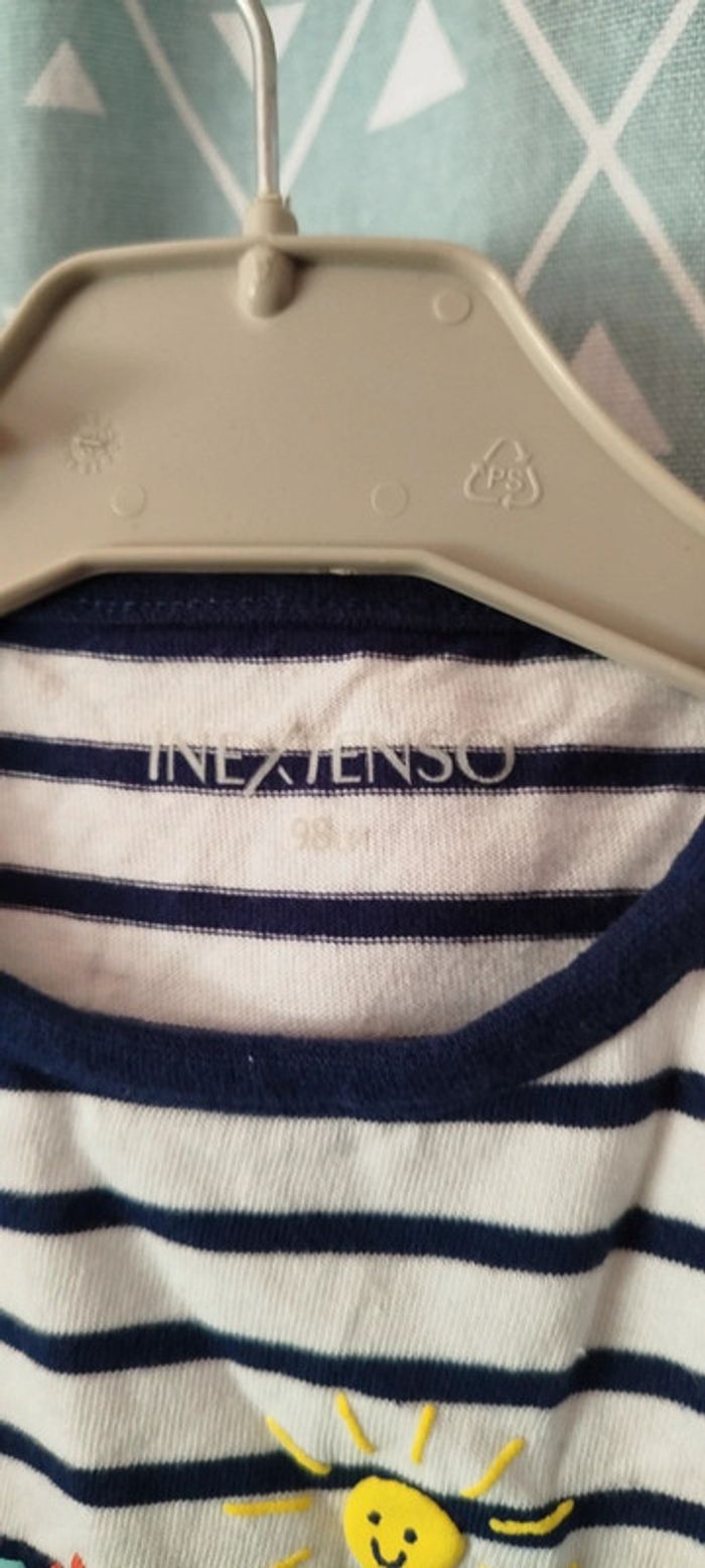 🍄 T-shirt marinière en jersey 98 cm - photo numéro 3